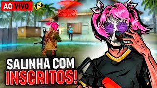 FREE FIRE AO VIVO⚡ JOGANDO X1 DOS CRIAS⚡ 4X4  6X6 COM INSCRITOS⚡ SILVA REVELA⚡REVELANDO JOGADORES⚡ [upl. by Ecirtaemed]