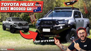 Best MODDED Hilux GR in AUSTRALIA  Toyota Hilux GR  4X4 BIG BUILD [upl. by Braunstein]