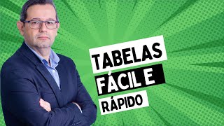 Aprenda a construir uma Tabela de maneira fácil e rápido [upl. by Yule638]