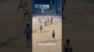 Rally 😱defence😲libero😳 volleyball volleydonor volley shorts viralvideo football sports [upl. by Johppa]