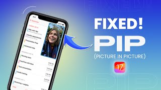 How To Fix PIP Not Working on iPhone  Enable iPhone pictureinpicture Mode [upl. by Arreyt]