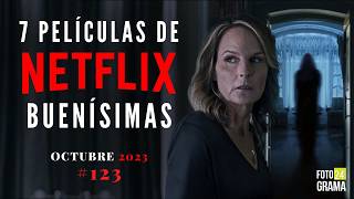 ¿No sabes qué ver 7 Buenas Películas Terroríficas en NETFLIX  Fotograma 24 con David Arce [upl. by Ennyletak960]