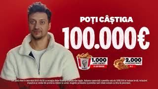 LA KFC POȚI CÂȘTIGA 100000 DE EURO [upl. by Safire]