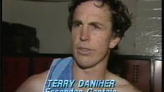 1984 Terry Daniher interview amp highlights  Essendon vs Sydney  Windy Hill [upl. by Jennee]