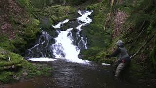 Fishing the Big and Little Union Rivers Michigan UP [upl. by Paxon]