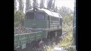 Bahnalltag in Großenhain SeptemberOktober 2000  V200 und BR 204 [upl. by Saitam]