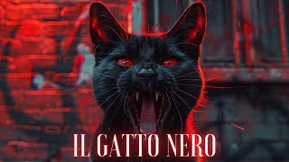 IL GATTO NERO  STORIA HORROR di EDGAR ALLAN POE [upl. by Ralaigh]