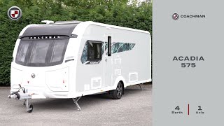 Coachman Caravan Company Ltd Acadia 575 2025 Season [upl. by Rahcir]