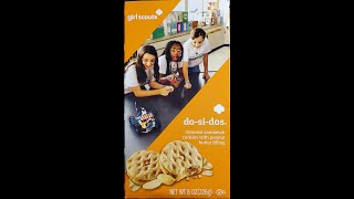 Little Brownie Bakers Girl Scouts DoSiDos Review [upl. by Ibbetson]