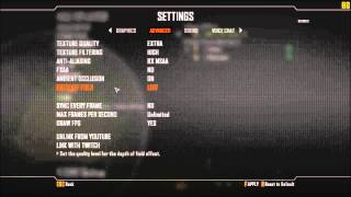 CoD BO2  Optimale Einstellungen für reduzierten Lag und guten Sound 2 [upl. by Nwahsyt]