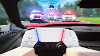 Can I Outrun the Cops Using a Controller in Roblox [upl. by Alfeus373]