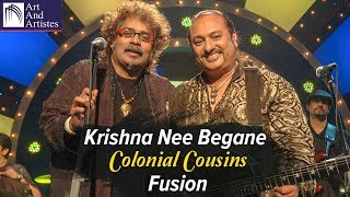 Hariharan  Lesle Lewis  Krishna Nee Begane By Colonial Cousins  Idea Jalsa  Art and Artistes [upl. by Jelle]