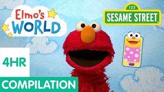 Sesame Street Four Hours of Elmos World Compilation [upl. by Semele952]