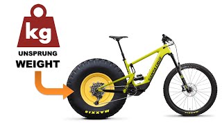 Unsprung weight amp Suspension performance MTB Rear Ep 22 [upl. by Lorianna]