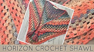 Crochet Shawl  Easy Crochet Shawl for Beginners [upl. by O'Mahony]