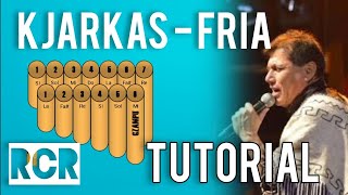 kjarkas  Fria TUTORIAL en Zampoña [upl. by Delila]