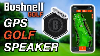 Make Golf FUN Again Bushnell Wingman Mini GPS Speaker  ON COURSE review [upl. by Dlarrej928]