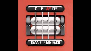 Perfect Guitar Tuner Bass C Standard  C F A D [upl. by Esilanna]