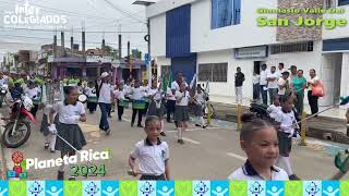 Desfile JUEGOS INTERCOLEGIALES Municipales [upl. by Corilla]