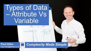 Types of Data  Attribute Vs Variable [upl. by Ydur781]