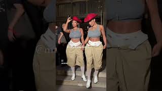 quotCLERMONT TWINSquot  quotNYFWquot Event edit outfit shorts youtubeshorts trending reels [upl. by Nevsa]