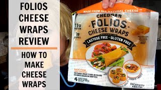 Folios Cheese Wrap Review and How To Make Cheese Wraps [upl. by Odnanref]