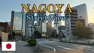 4k 🇯🇵 Nagoya City Street View Walking Tour Japan [upl. by Kylander]