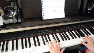 Rose Garden by Adrian Johnston  Becoming Jane Piano Tutorial [upl. by Milah239]