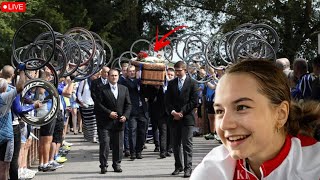 Muriel Furrer Funeral  Swiss Cyclist Muriel Furrer Last Tribute Video 💔 😭 [upl. by Airel607]