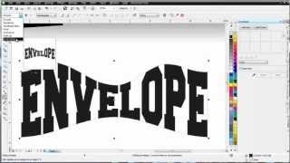 CorelDRAW X6 for Beginners the Envelope and Perspective Tools [upl. by Donelle]