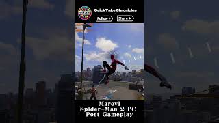 Marvels Spiderman 2 PC PORT 4K  V 155  PART 3  QuickTakeChronicles [upl. by Ydur]