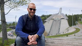 Visit the Holmenkollen Ski Jump in Oslo [upl. by Par]