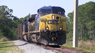 Indiantown Coal CSX N016 Chase down the Auburndale Sub [upl. by Stratton675]