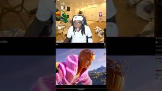 Kai Cenat Reacts to Ice Spice Being On Fortnite… shorts fortnite icespice [upl. by Etnaed]