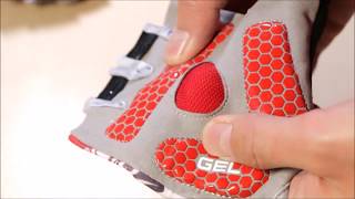 Bicycle GEL Pad Half Finger Gloves [upl. by Lateehs]