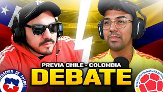 COLOMBIA VS CHILE PREVIA AMISTOSA CON JUAN SANDOVAL GIL [upl. by Asilehs]