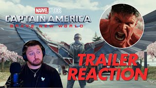 Captain America Brave New World  Trailer Reaction [upl. by Jansson]