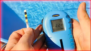 Poolwasser testen â€“ Exakte Wasserwerte mit dem digitalen AquaChek TrueTest [upl. by Ahsatin]