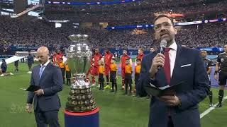 Pastor Emilio Agüero Esgaib  Inauguración Copa América 2024  Mensaje de Paz [upl. by Ardra]