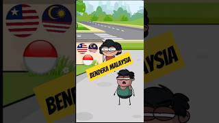 Ucup Menemkukan Bendera Malaysia short cartoon [upl. by Myrna]