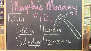 121 Short Handle Sledge Hammer Build [upl. by Wendeline545]