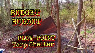 BUDGET BUGOUT MODIFIED TAPR SHELTER CONFIGURATION PLOW POINT [upl. by Ydnahs276]