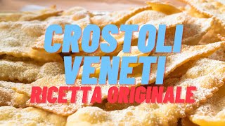 Crostoli Veneti Ricetta originale e segreti passo passo [upl. by Anairad]