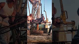 Workover oilfield Rig Drilling rig oil drilling filed tripping oilfield gas [upl. by Shelba682]