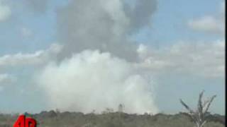 Raw Video Explosion Destroys Fireworks Factory [upl. by Mildrid107]