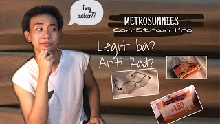 Affordable AntiRadiation Glass  MetroSunnies ConStrain Pro  Legit ba [upl. by Asyar]