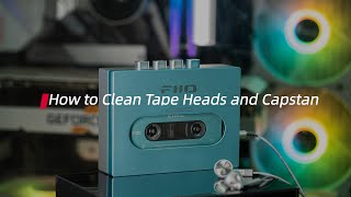 How to Clean Tape Heads and Capstan for FIIO CP13 [upl. by Nivk]