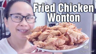 Best Fried Chicken Wonton Recipe Youll Ever Try  Panlasang Pinoy Gemma Tobey [upl. by Schilit]