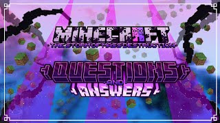 The Storm of Mass Destruction  QUESTIONS AND ANSWERS • Minecraft PE [upl. by Ludeman994]