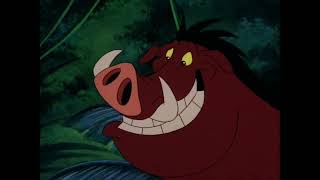 Timon and Pumbaa  The Lion Sleeps Tonight 1995 Reconstruction [upl. by Martinsen993]